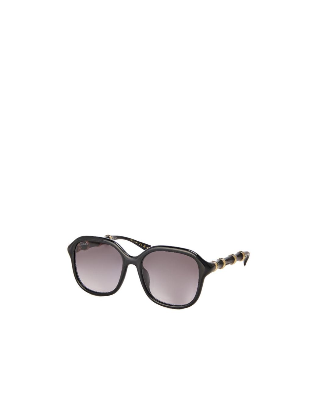 Gucci Metallic Bamboo-Joint Sunglasses