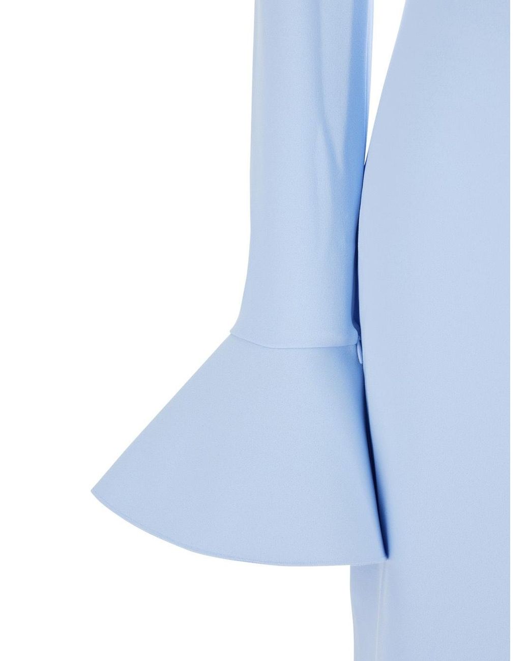 Solace London Blue London Anica Off-Shoulder Long Dress
