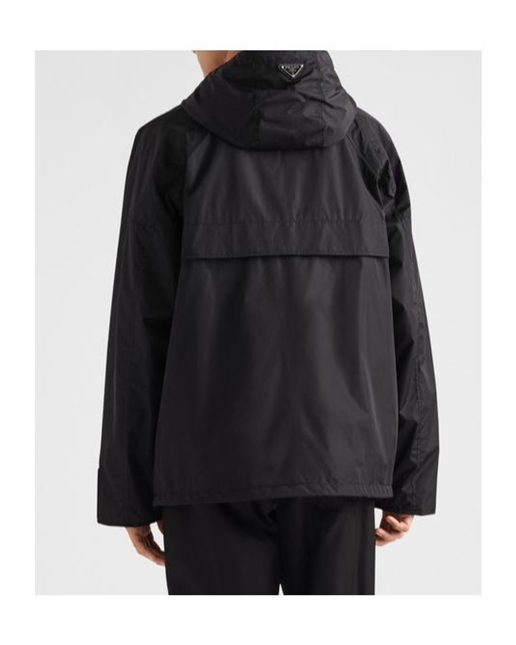 Prada Blue Technical Fabric Jacket for men