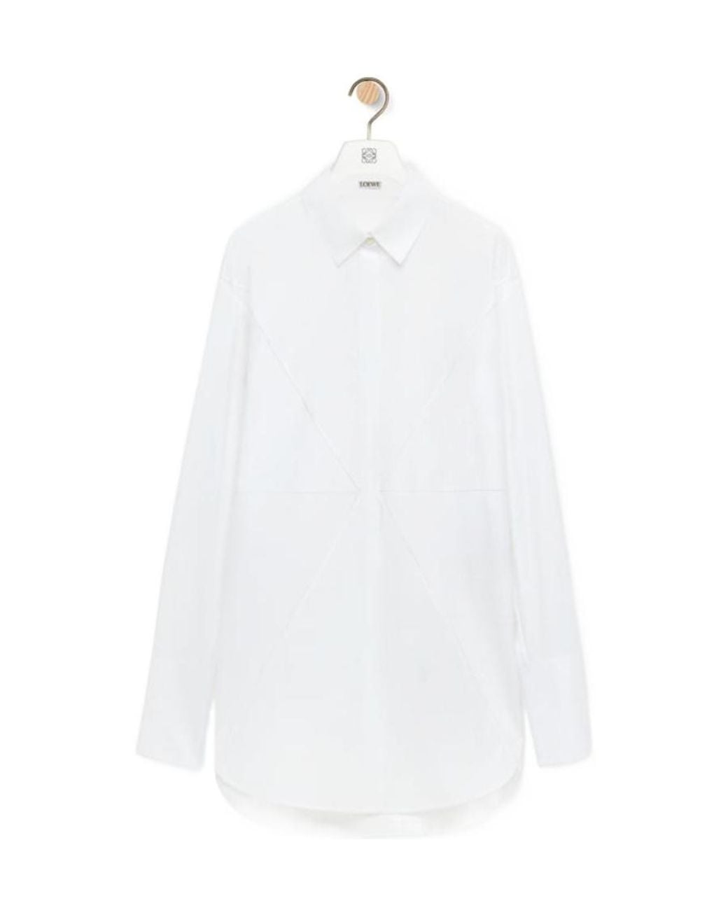 Loewe White Puzzle Fold Shirt