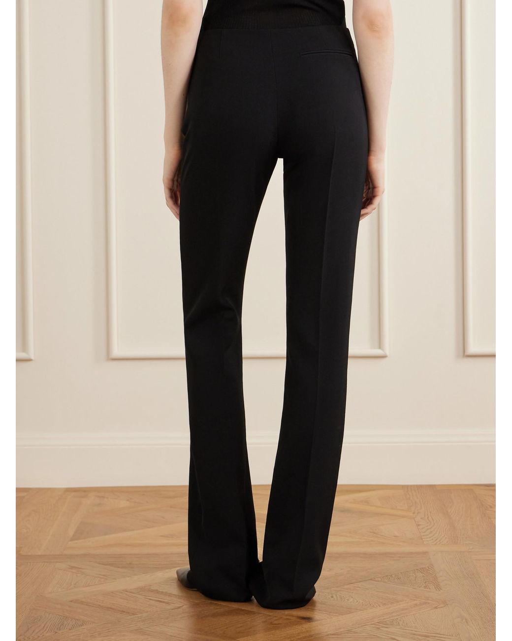 The Row Black Fabien Tailored Pants