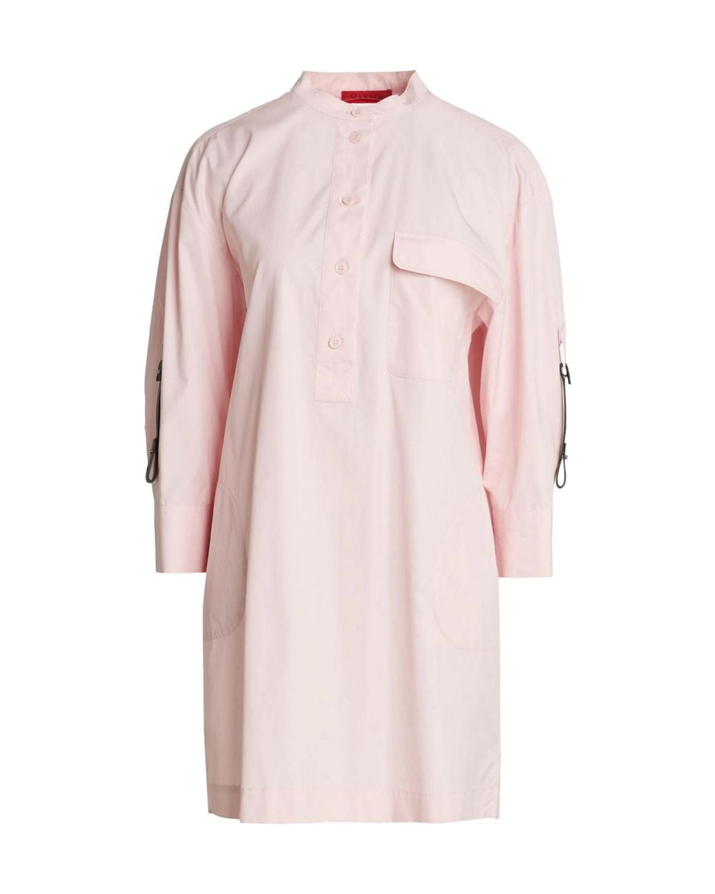 MAX&Co. Pink Shirt Dresses