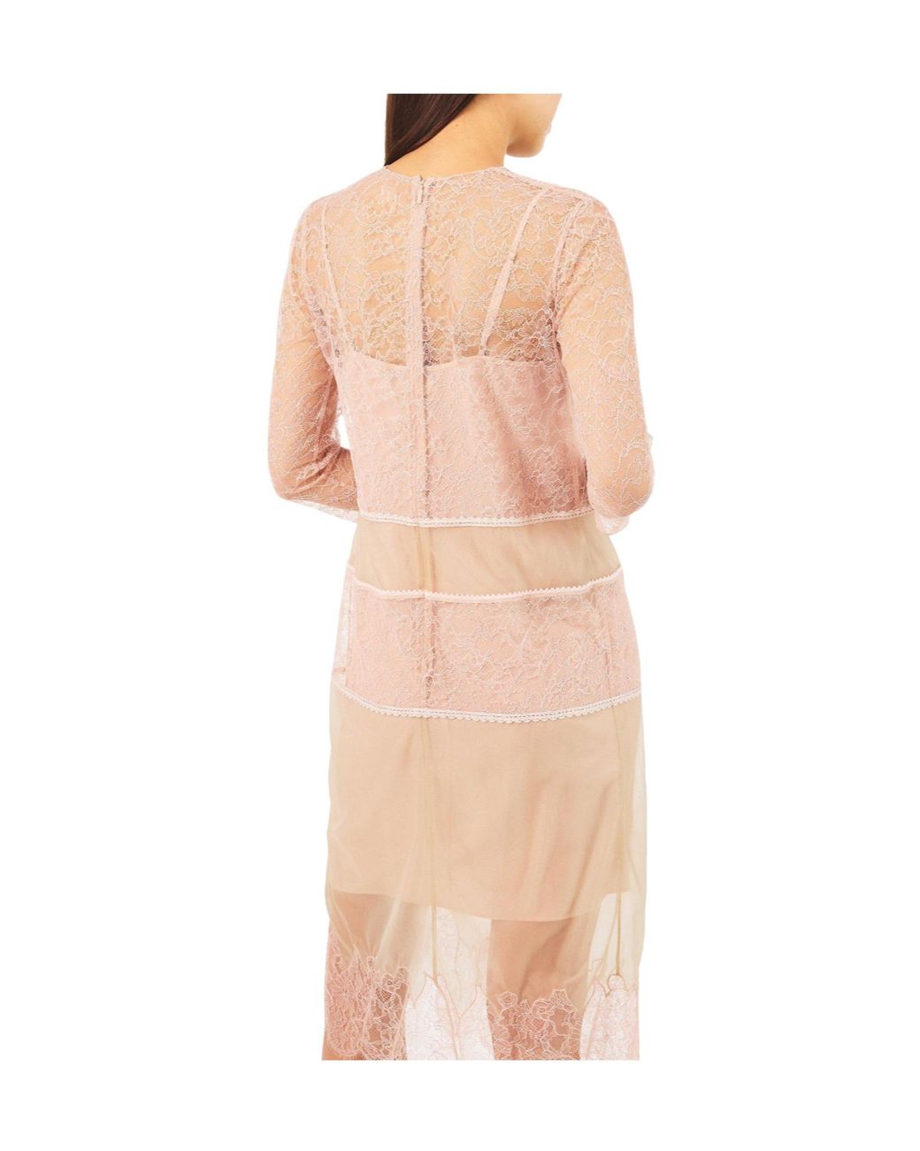Fendi Pink Simple Dress