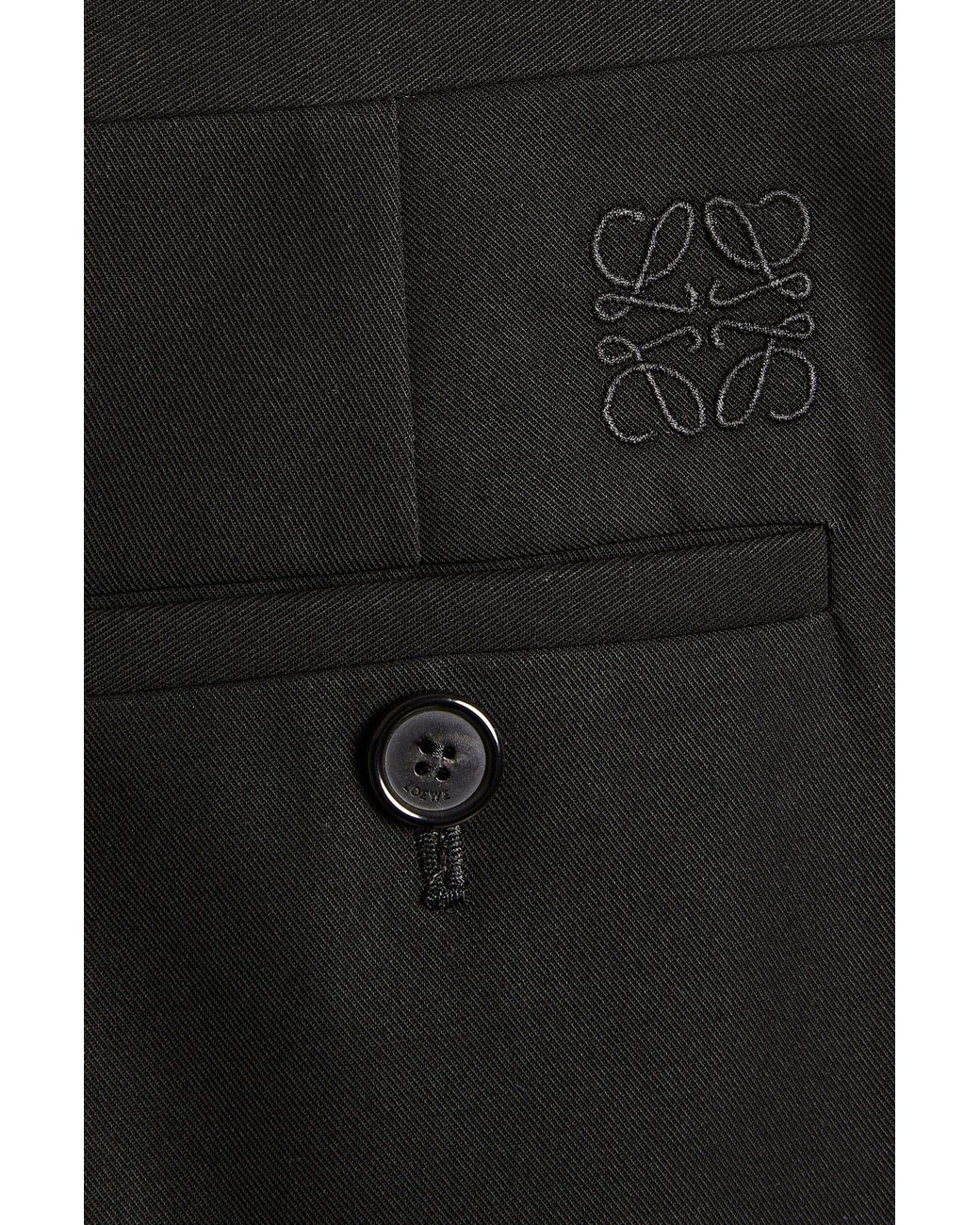Loewe Black Bootleg Trousers for men