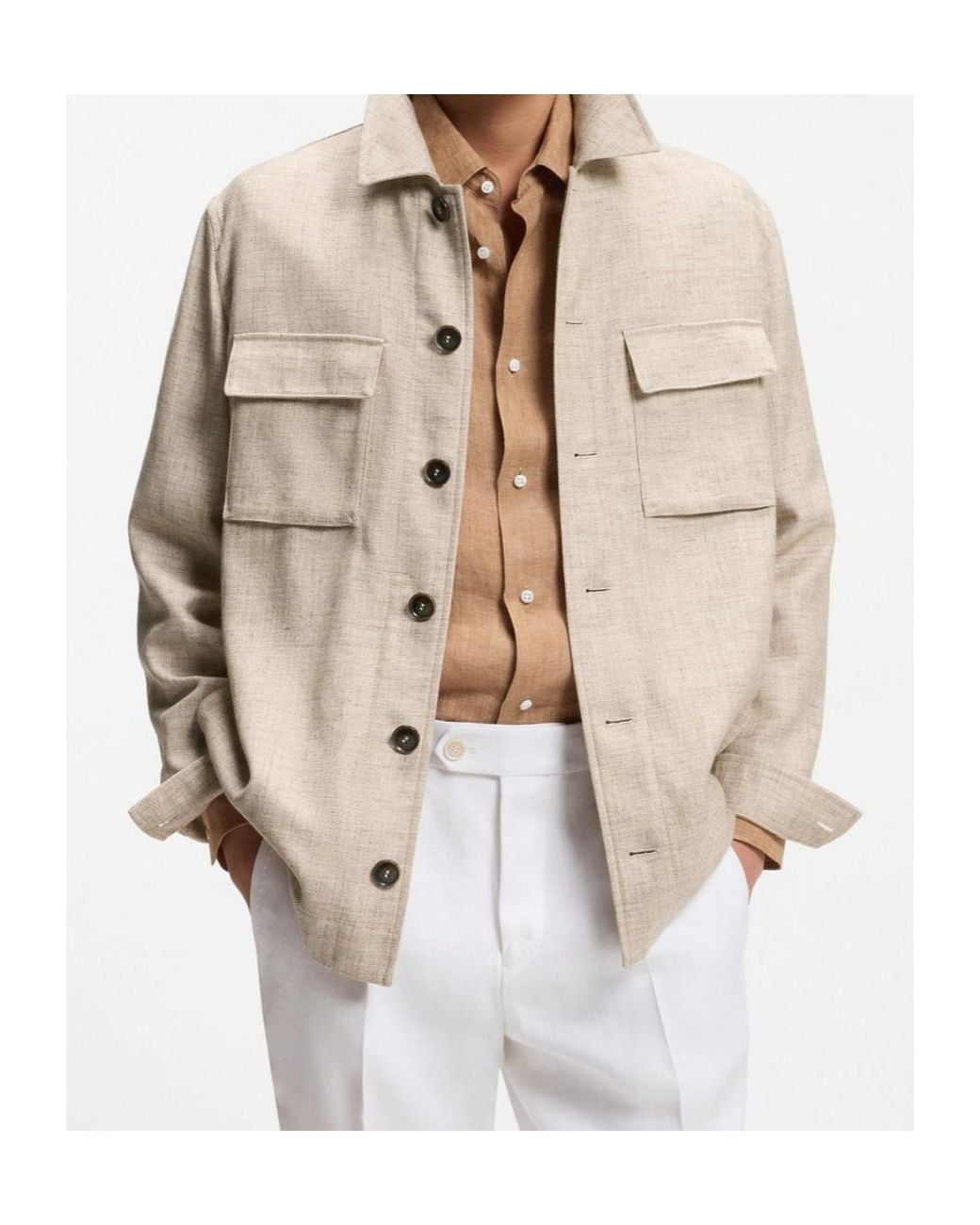 Boss Natural Boss Utility Pocket Jacket for men
