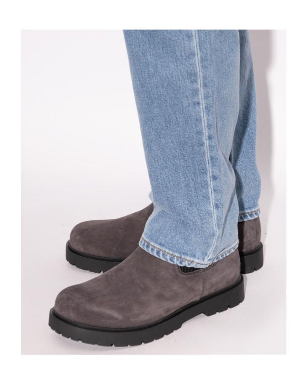 Birkenstock Black Highwood Slip-On Chelsea Boots for men