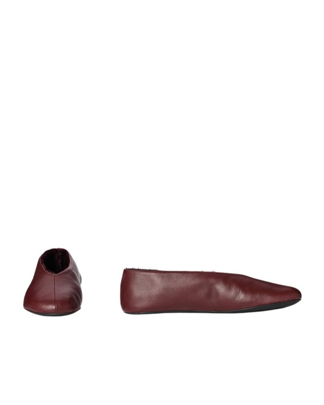 The Row Brown Stella Slipper