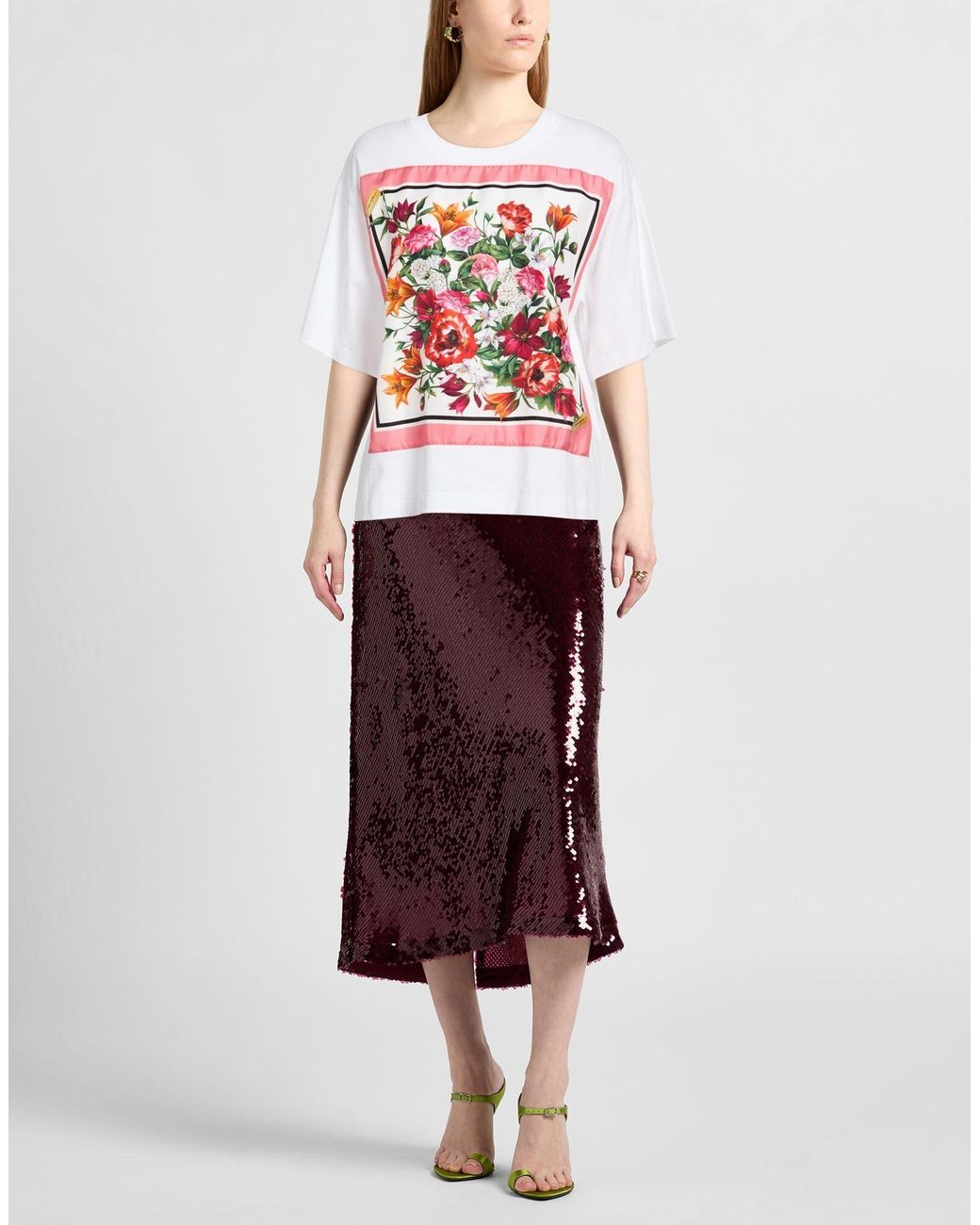 Dolce & Gabbana White Short Sleeves T-Shirts