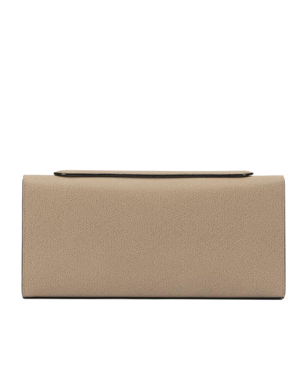 Valextra Natural Iside Clutch Bag