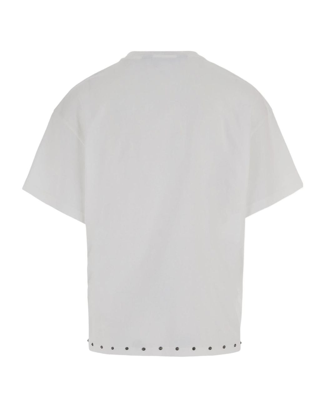 Just Cavalli Gray Oversized Logo-Print T-Shirt for men