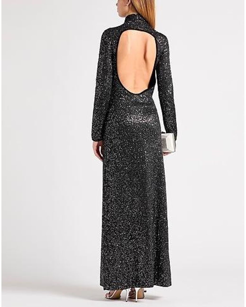 Rag & Bone Black Sequined Knitted Dress