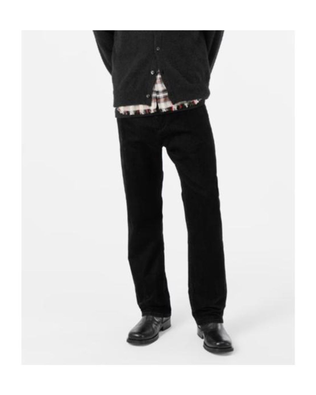 7 For All Mankind Black Belt Loops Jeans for men