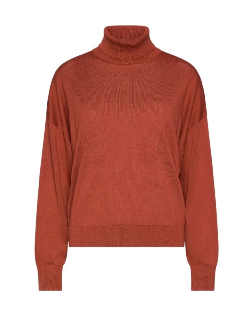 Marella Red Turtleneck Sweater