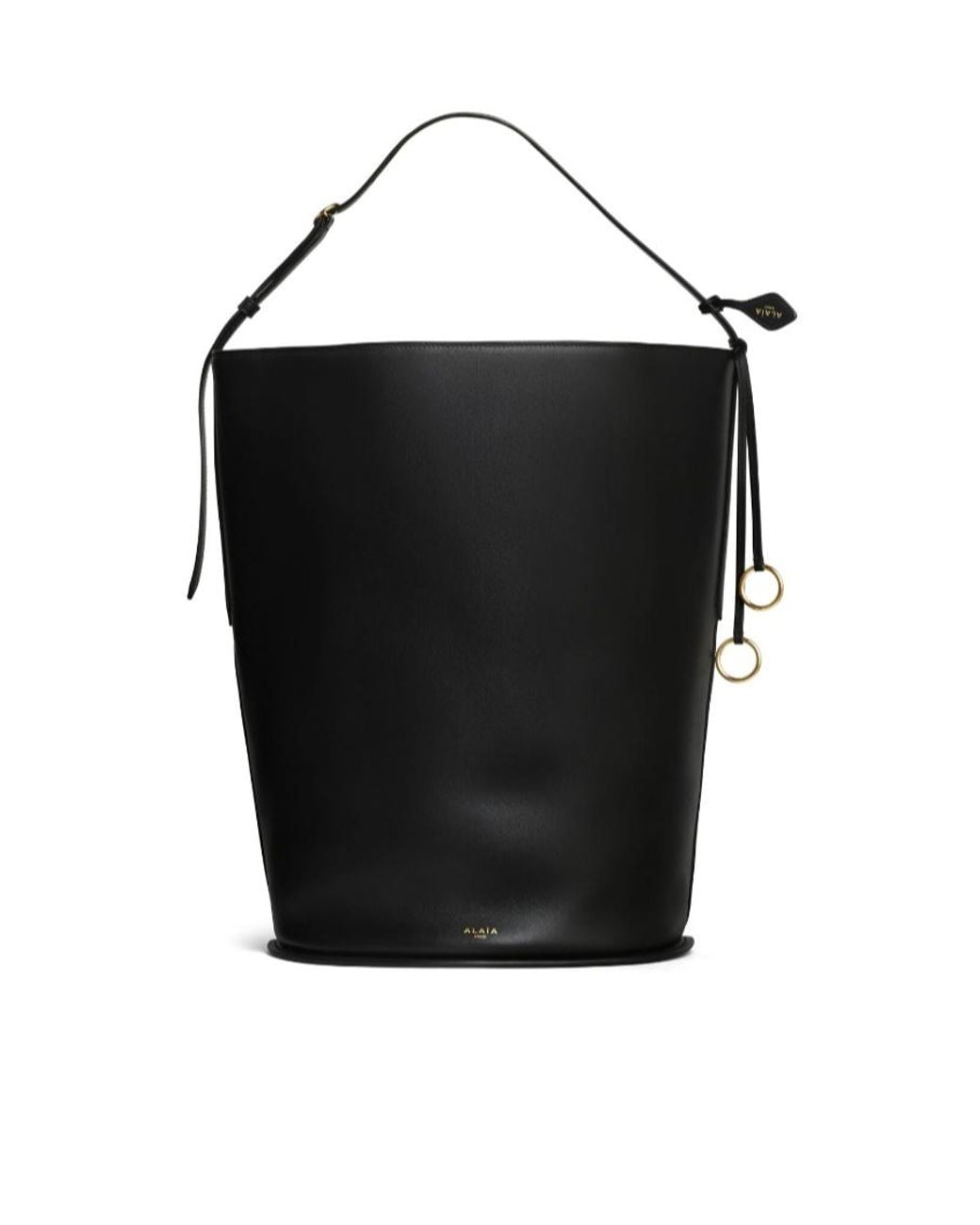 Alaïa Black Alaïa Hip Large Bucket Bag