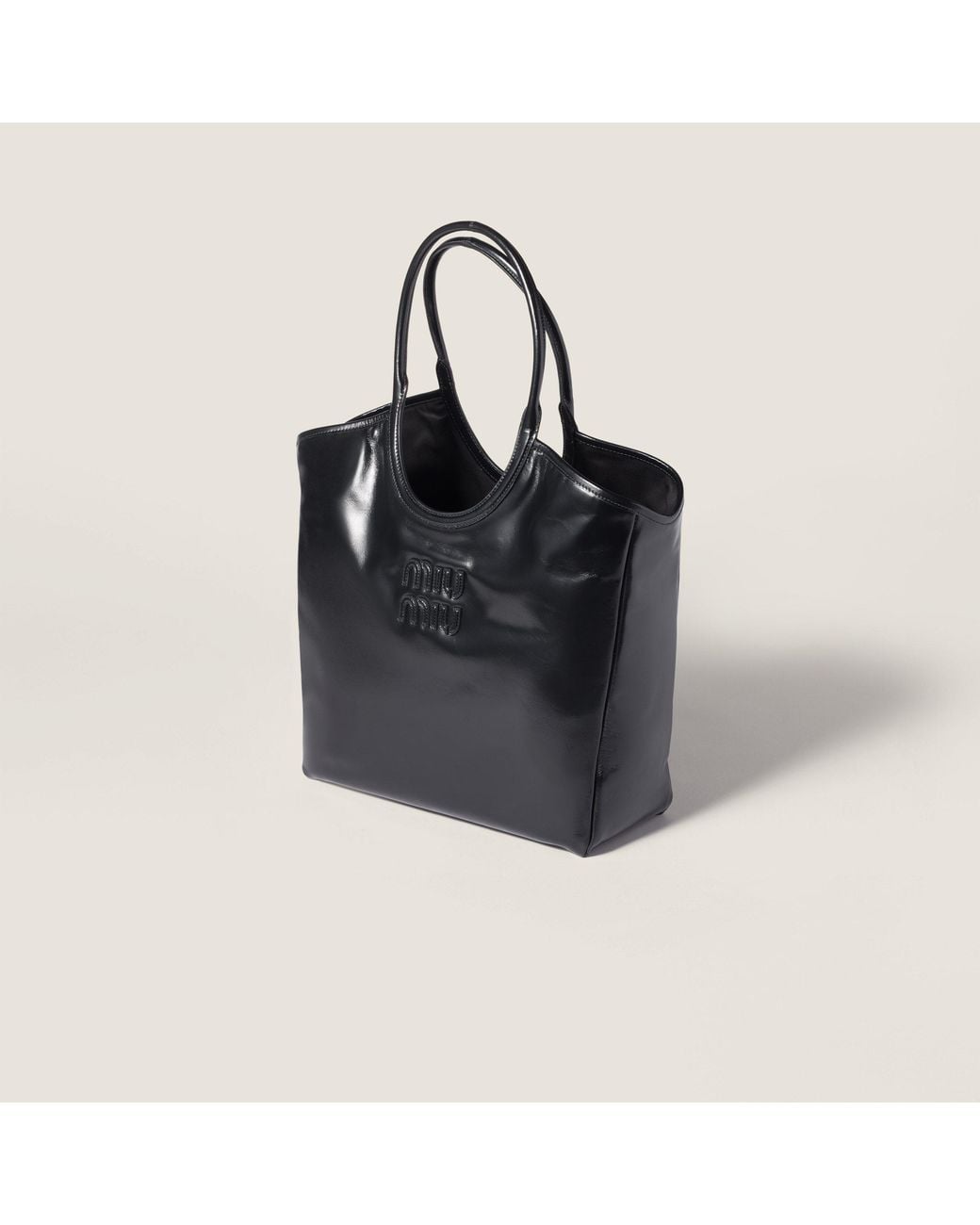 Miu Miu Black Ivy Leather Bag
