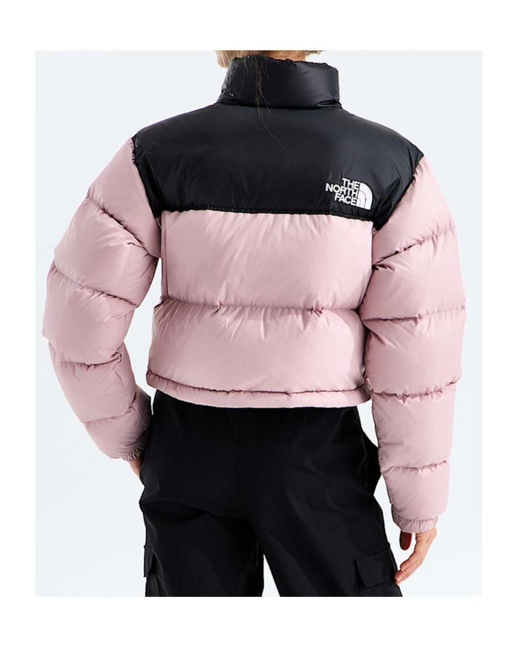The North Face Black Nuptse Short Puffer Jacket