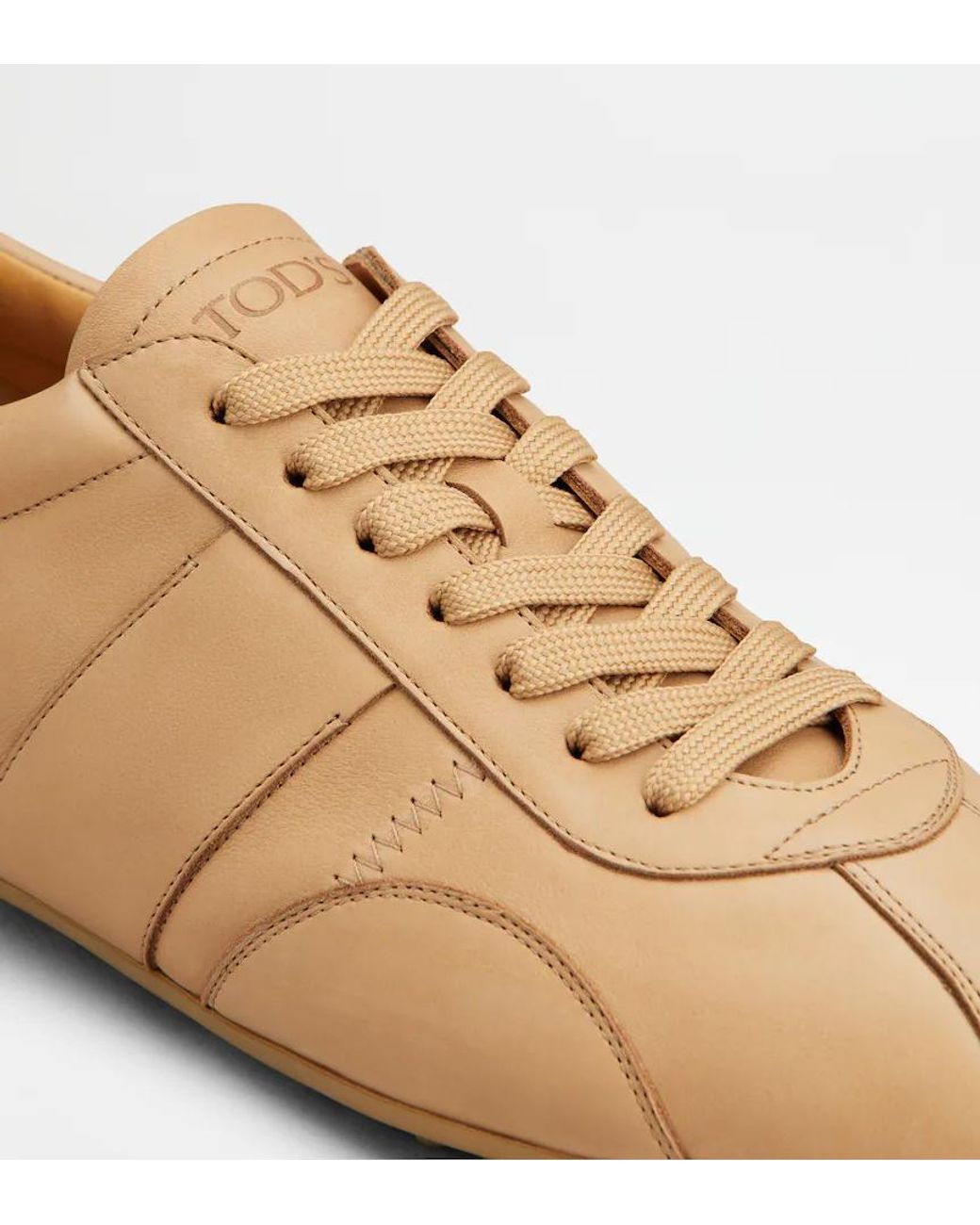 Tod's Natural Lace-Up Sneakers for men
