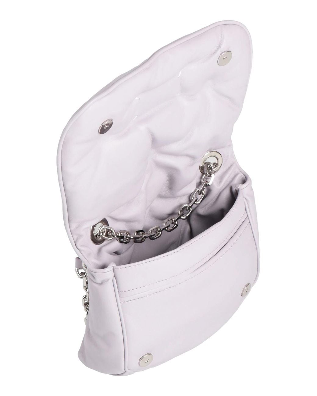 Maison Margiela White Minimalist Medium-Sized Shoulder Bag