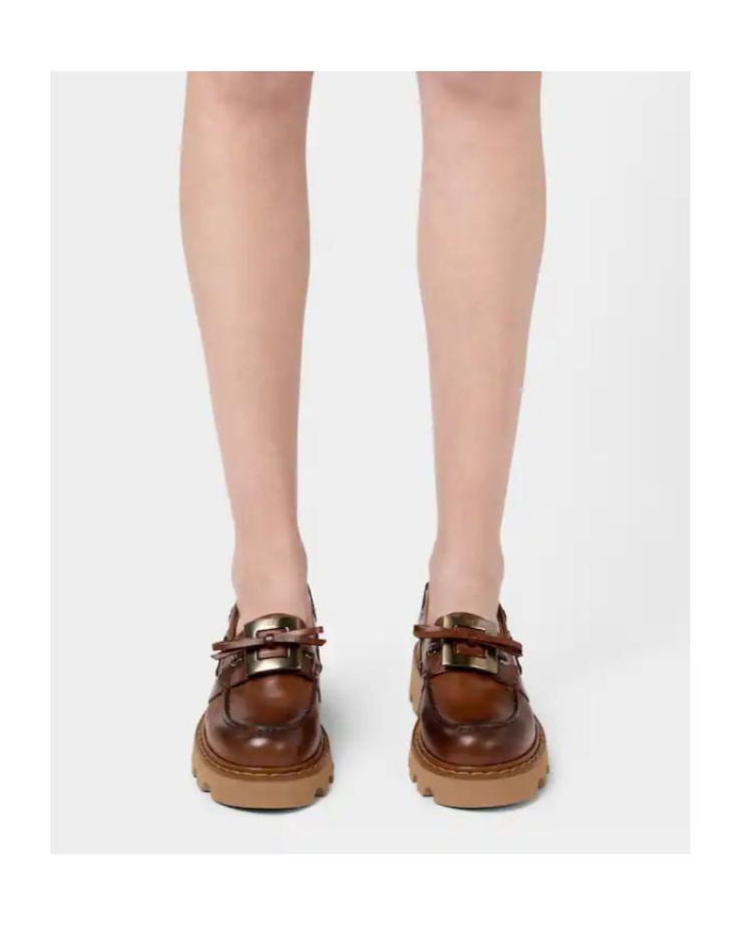 Roger Vivier Brown Viv' Rangers Truck Boat Shoes