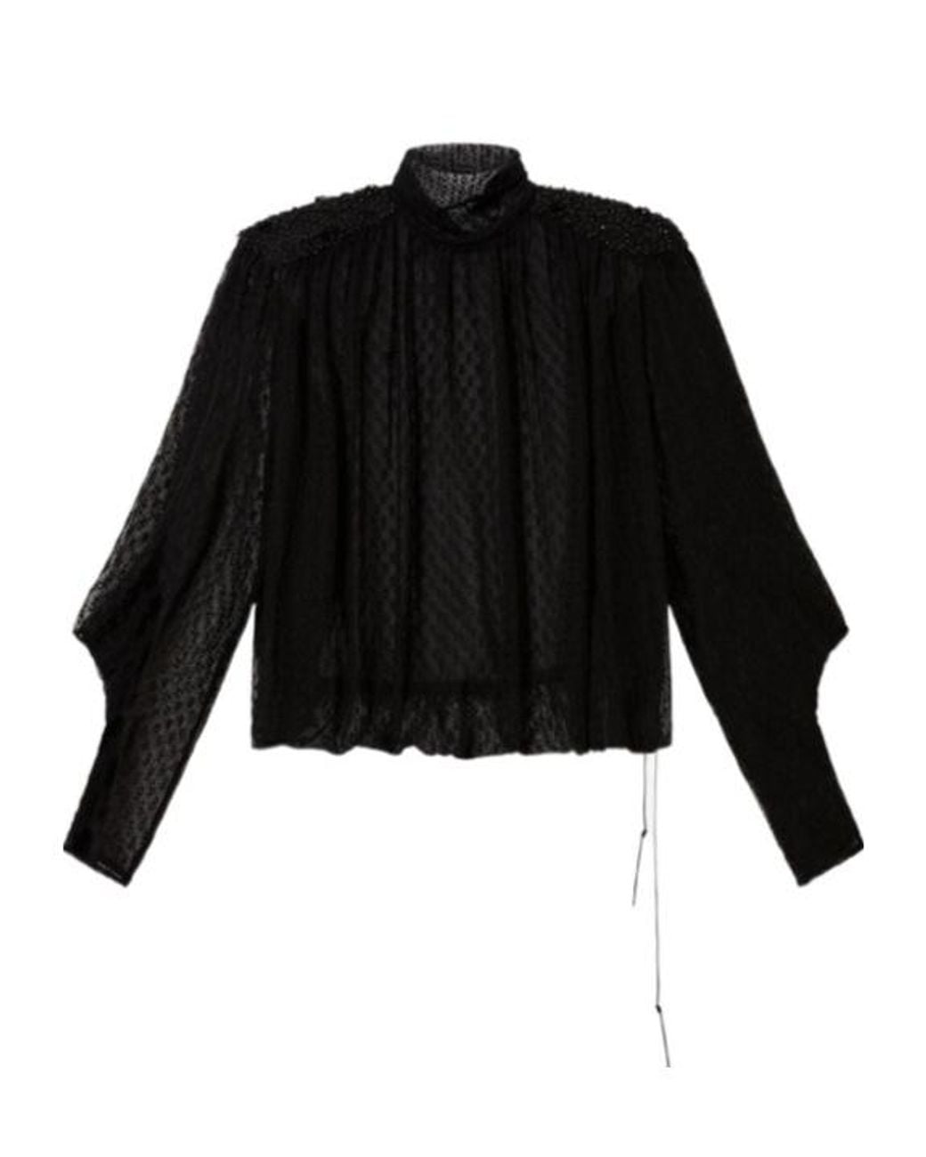 Isabel Marant Black Oeste Blouse