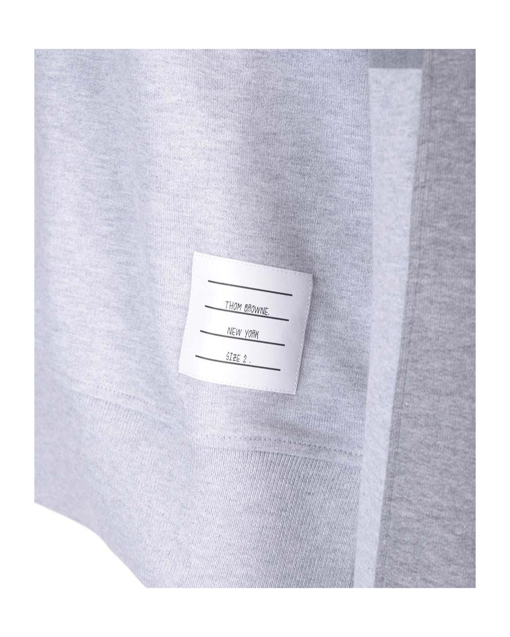 Thom Browne Blue 4-Bar Striped Crewneck Sweatshirt for men