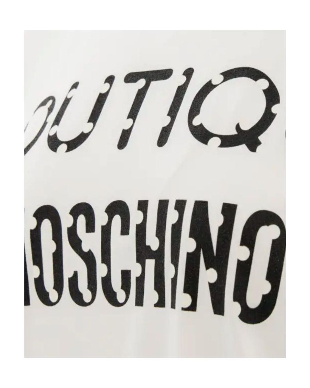 Moschino White Logo Logo T-Shirt