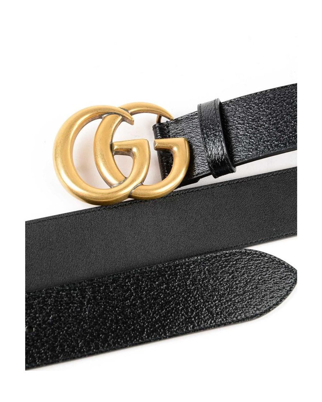 Gucci White Gg Signature Buckled Belt for men
