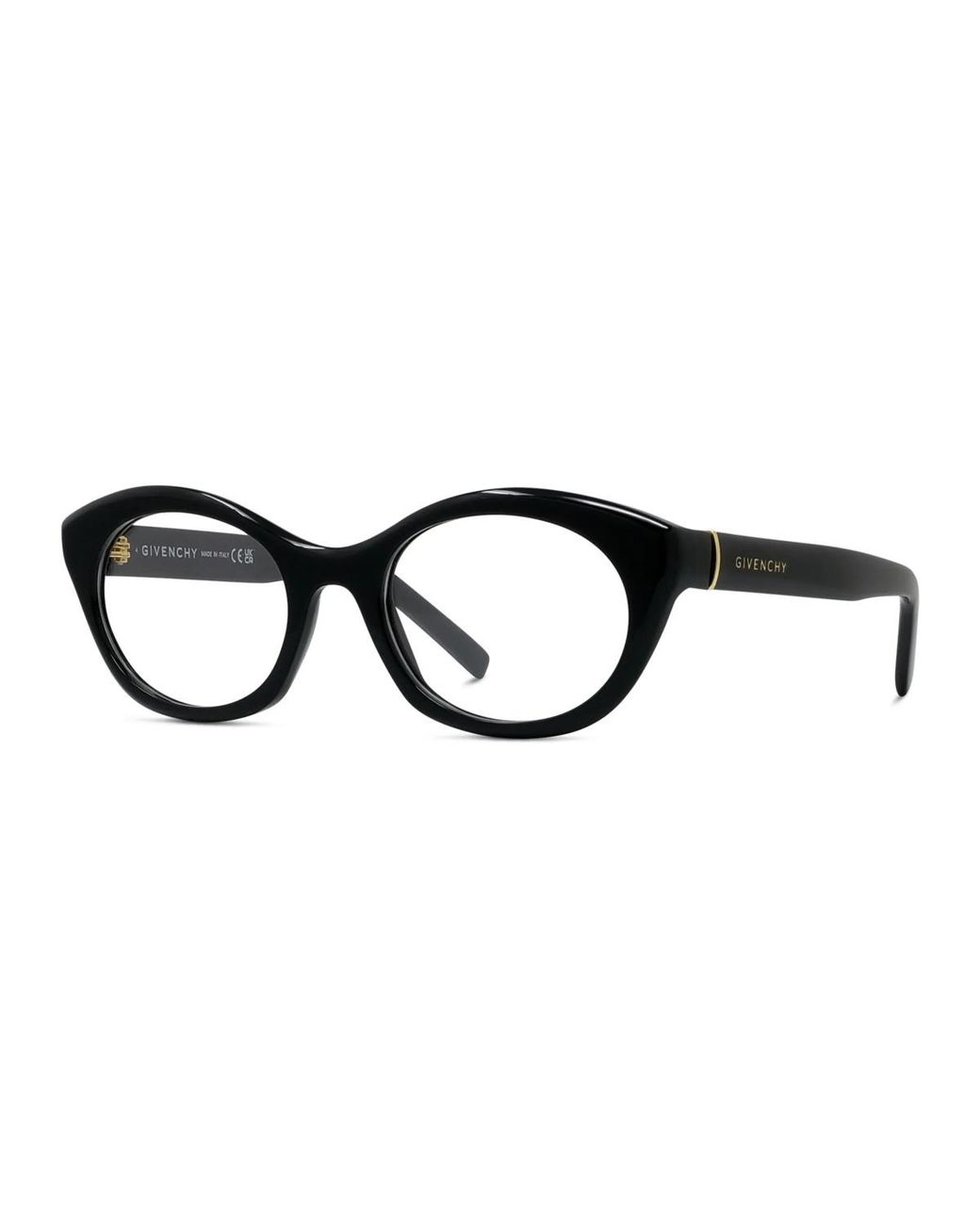 Givenchy White Eyewear Oval Frame Glasses for men