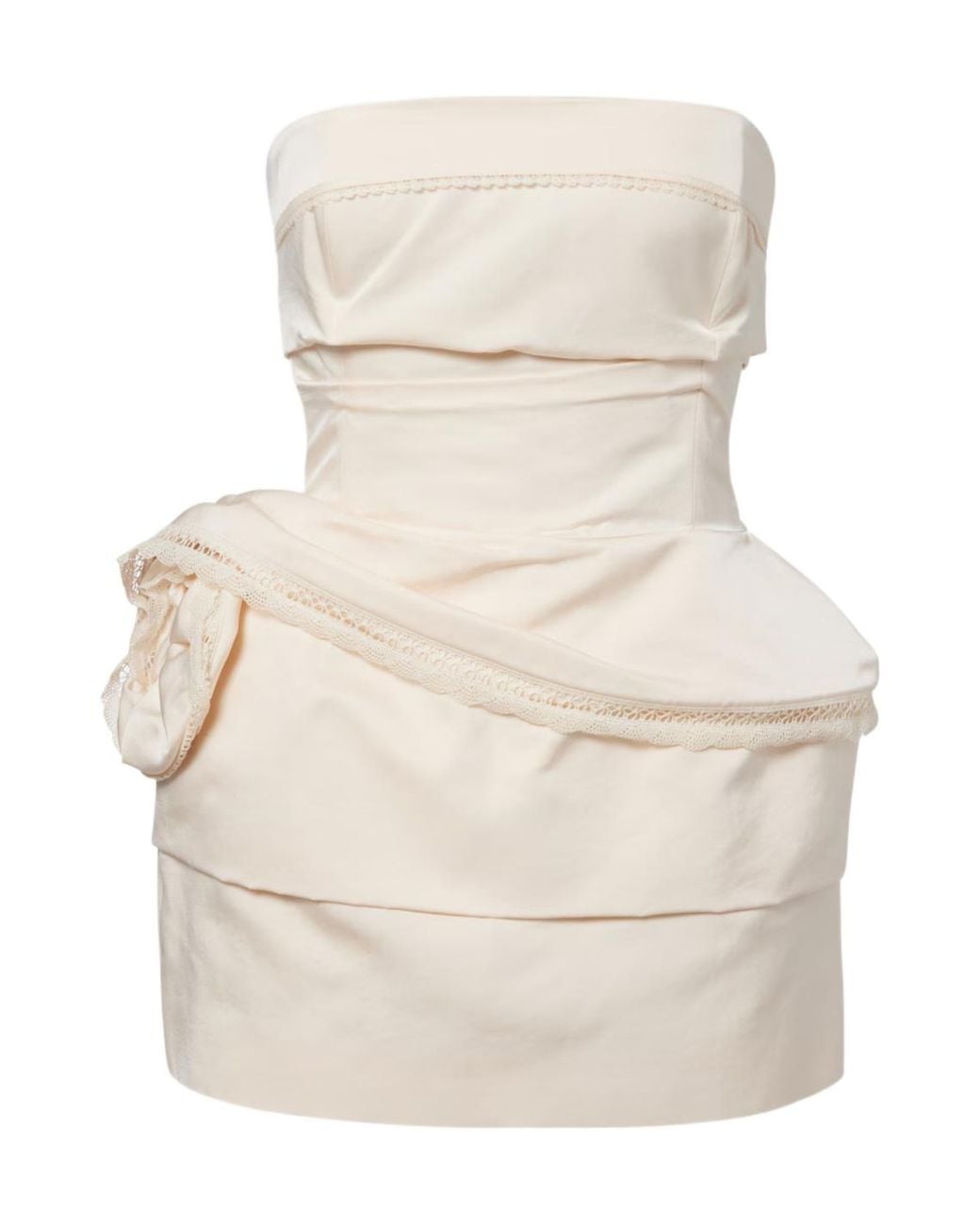 Magda Butrym Natural Asymmetrical Dress