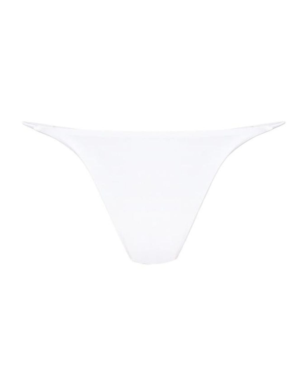 DSquared² White Triangle Swim Briefs