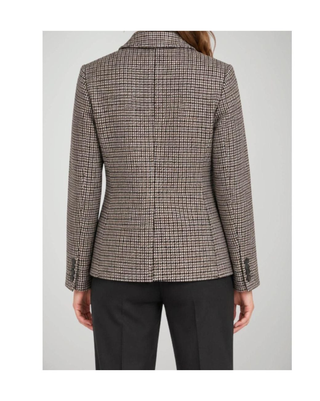 P.A.R.O.S.H. Gray Long-Sleeve Casual Jacket