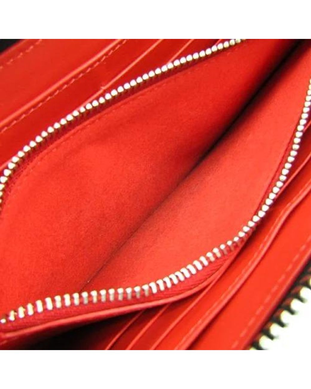 Christian Louboutin White Studded Zip Wallet for men