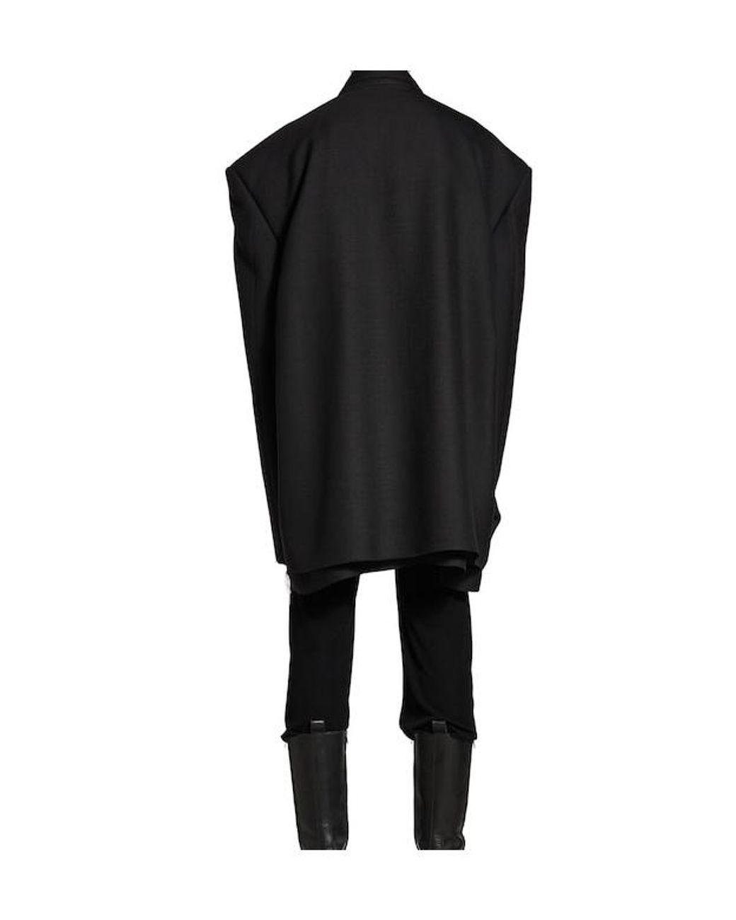 Balenciaga Black Seamless Tailored Jacket for men