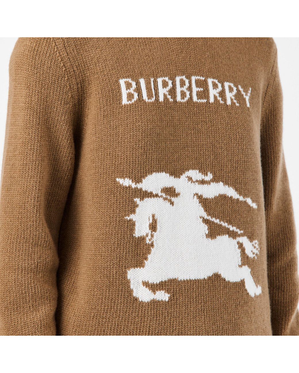 Burberry Brown Scarlett Crew Neck Jumper