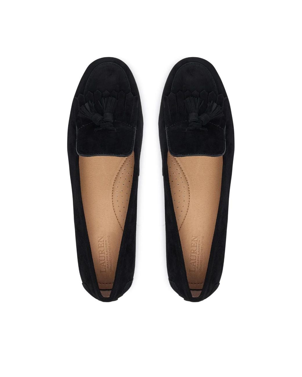 Ralph Lauren Black Slip-On Loafers
