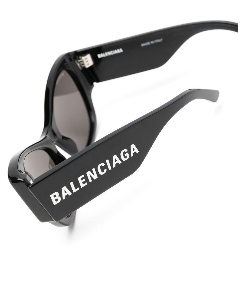 Balenciaga Multicolor Eyewear Logo Side Printed Sunglasses