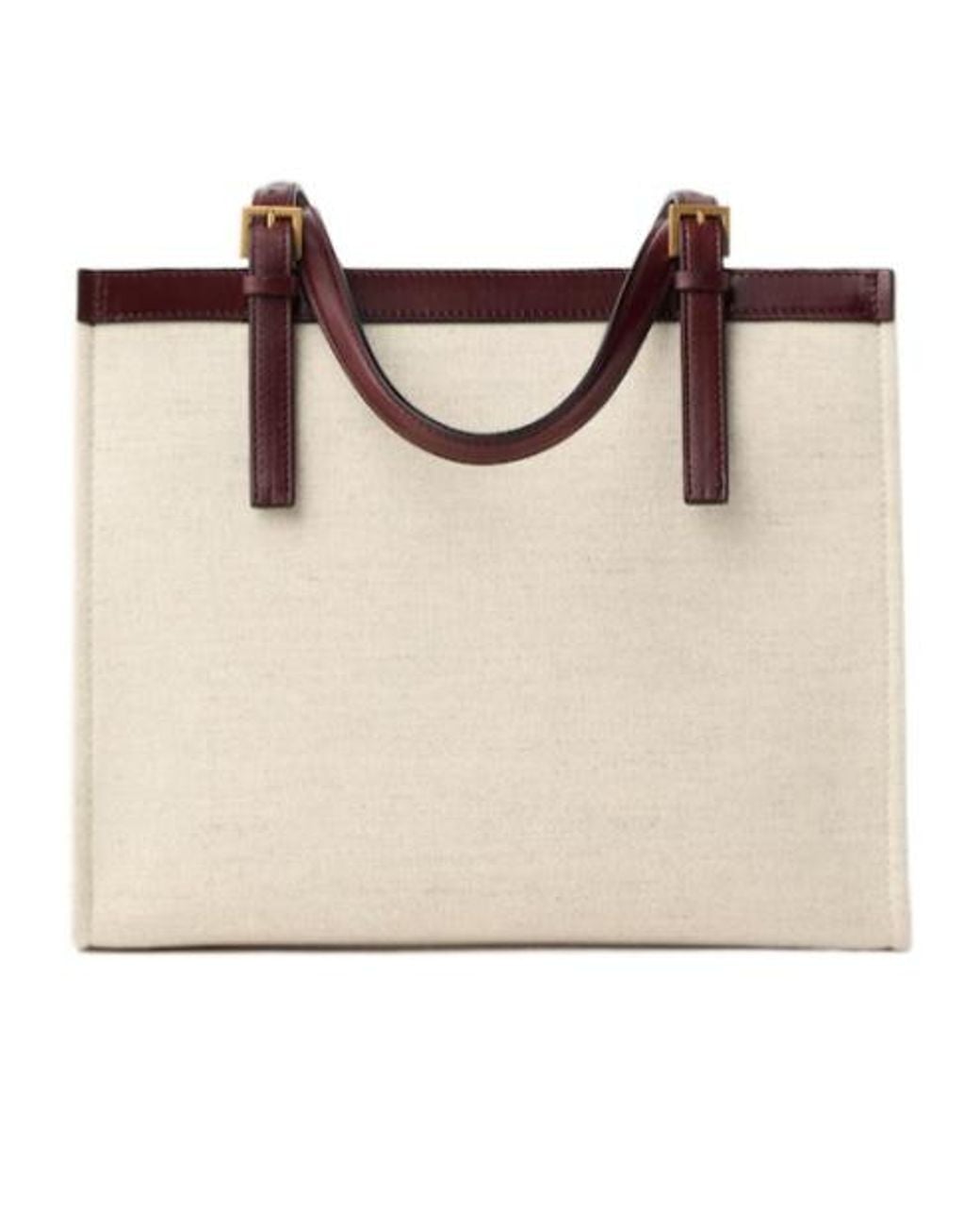 Versace Brown Rivi Re Logo Tote Bag