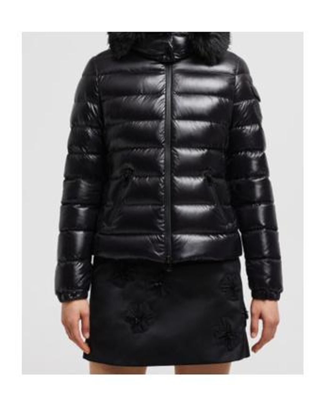 Moncler Black Badyf Short Down Jacket