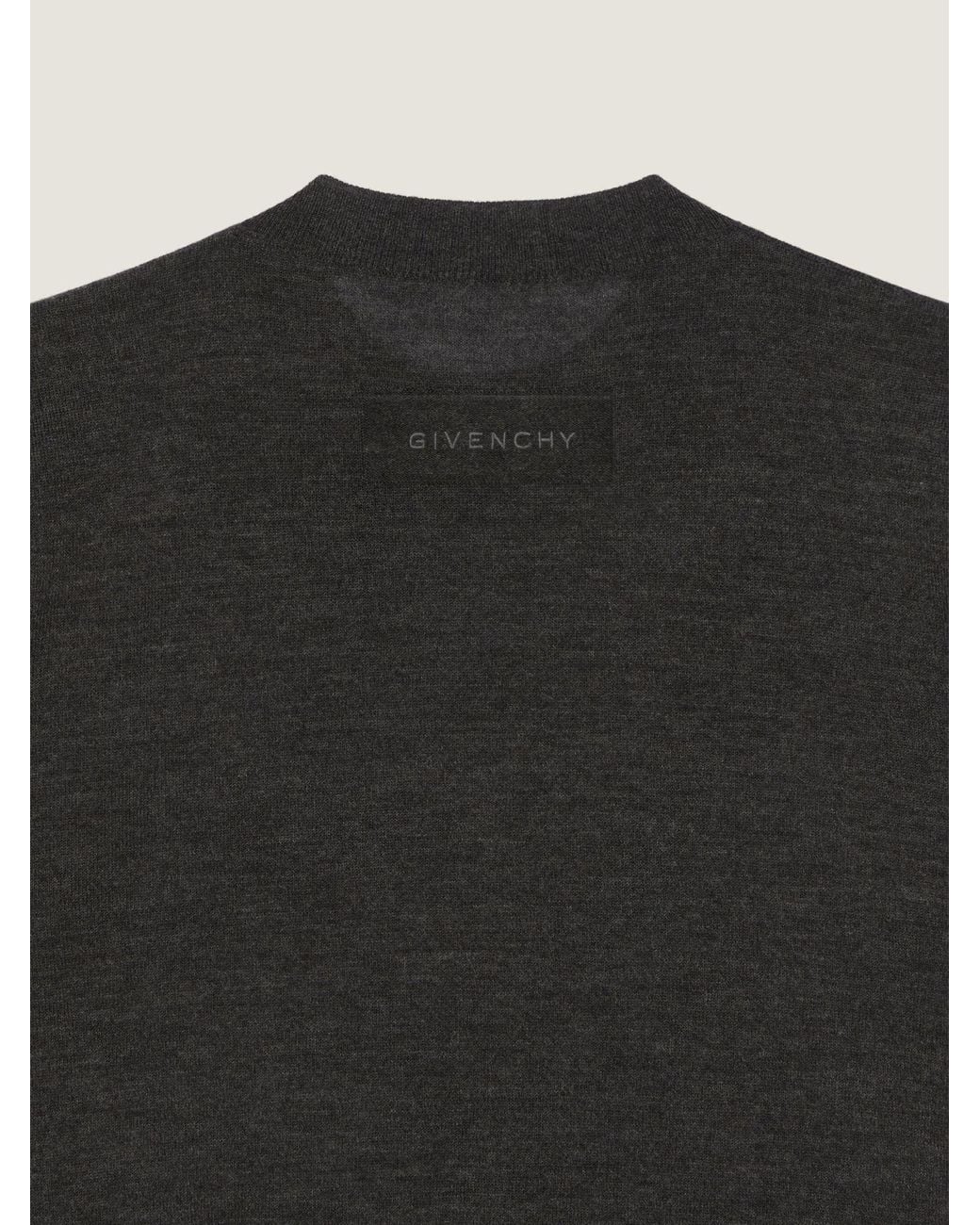 Givenchy Black Short-Sleeved Sweater