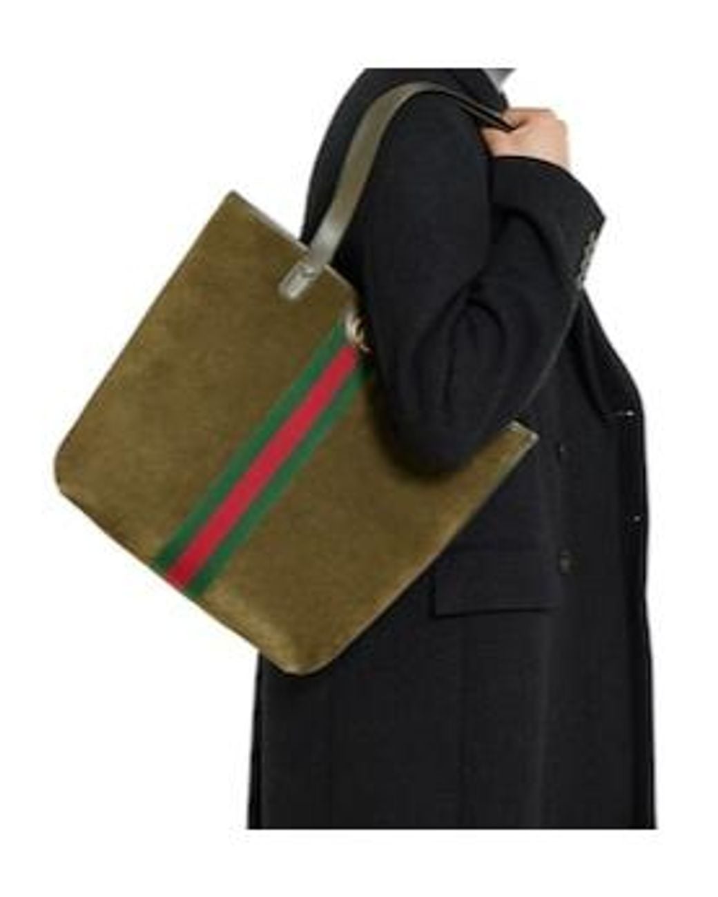 Gucci Green Ophidia Medium Tote Bag for men