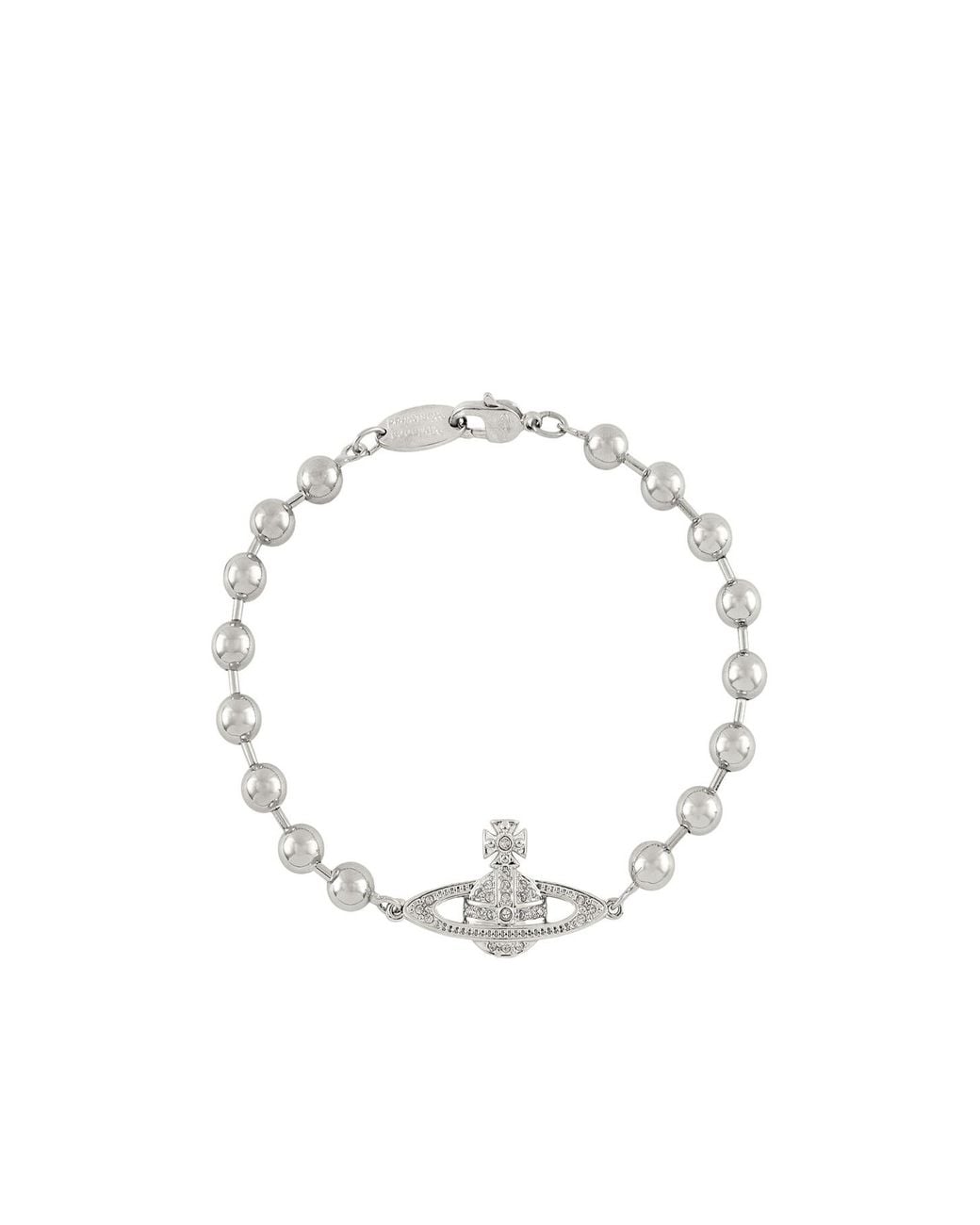 Vivienne Westwood Metallic Bijoux Orb Pendant Bracelet for men