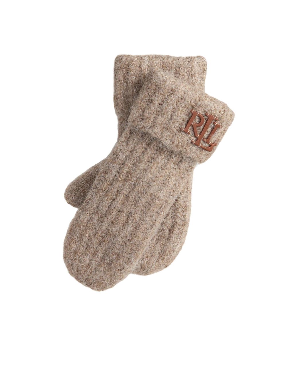 Ralph Lauren White Logo Detail Gloves