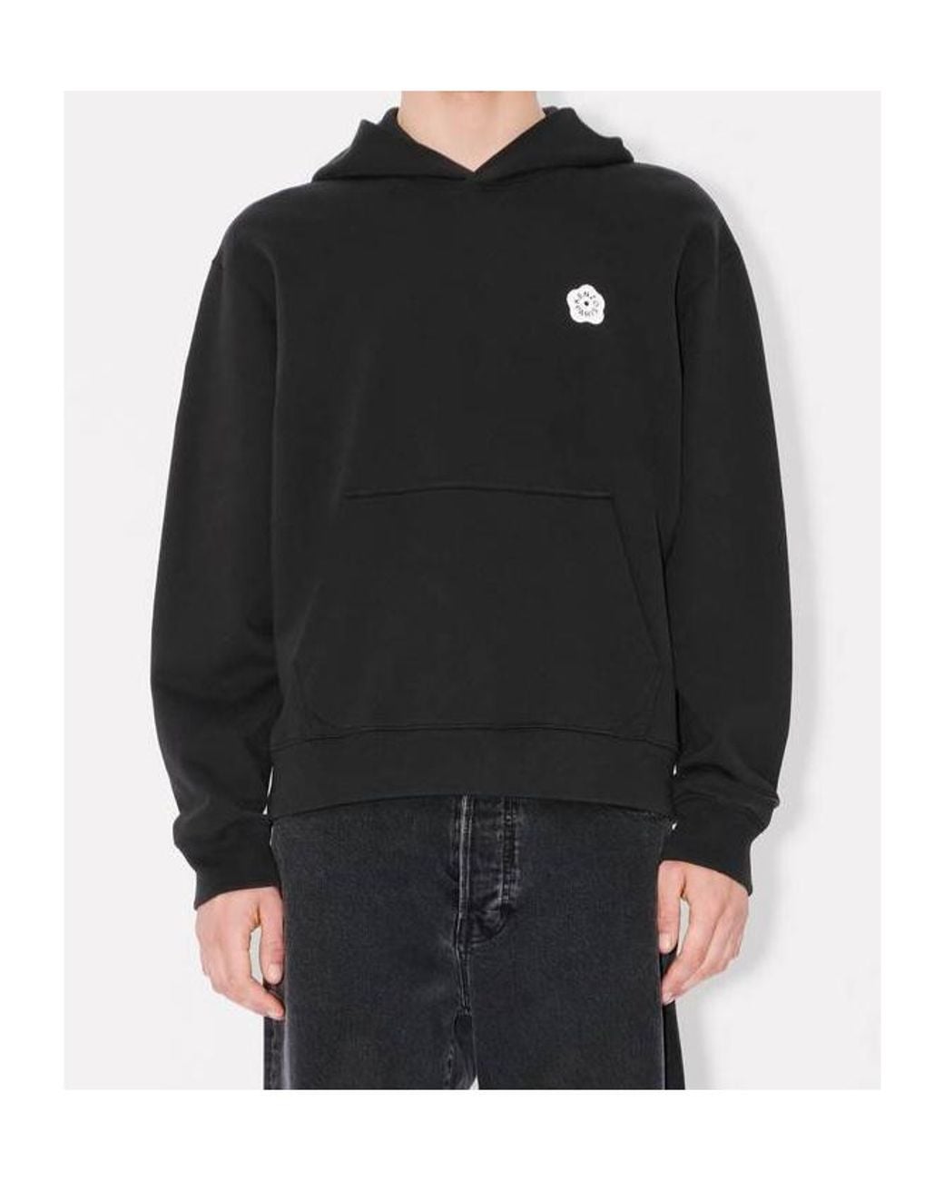 KENZO Black Boke Flower 2.0 Hoodie for men