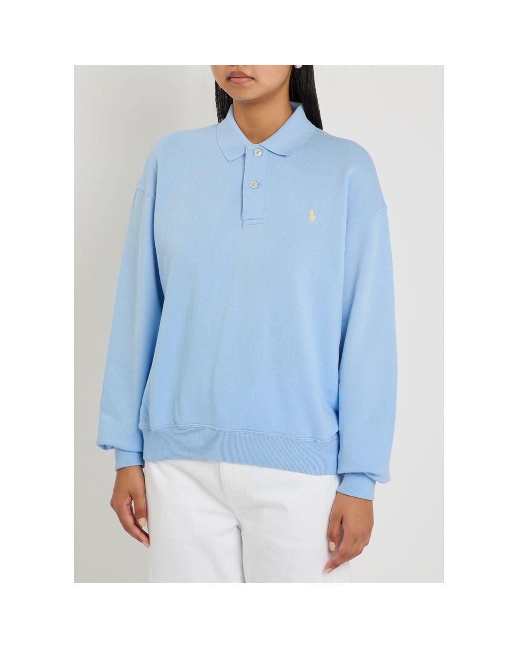 Polo Ralph Lauren Blue Cotton Sweatshirt
