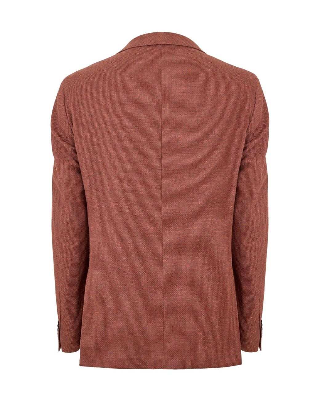 Boss Brown Minimalist Blazer for men