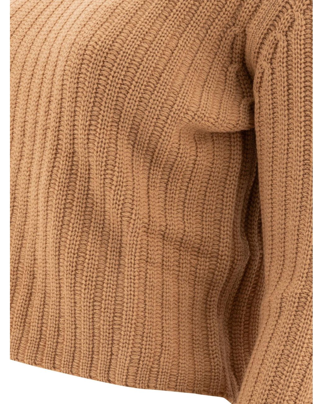 Max Mara Brown "Aloa" Sweater