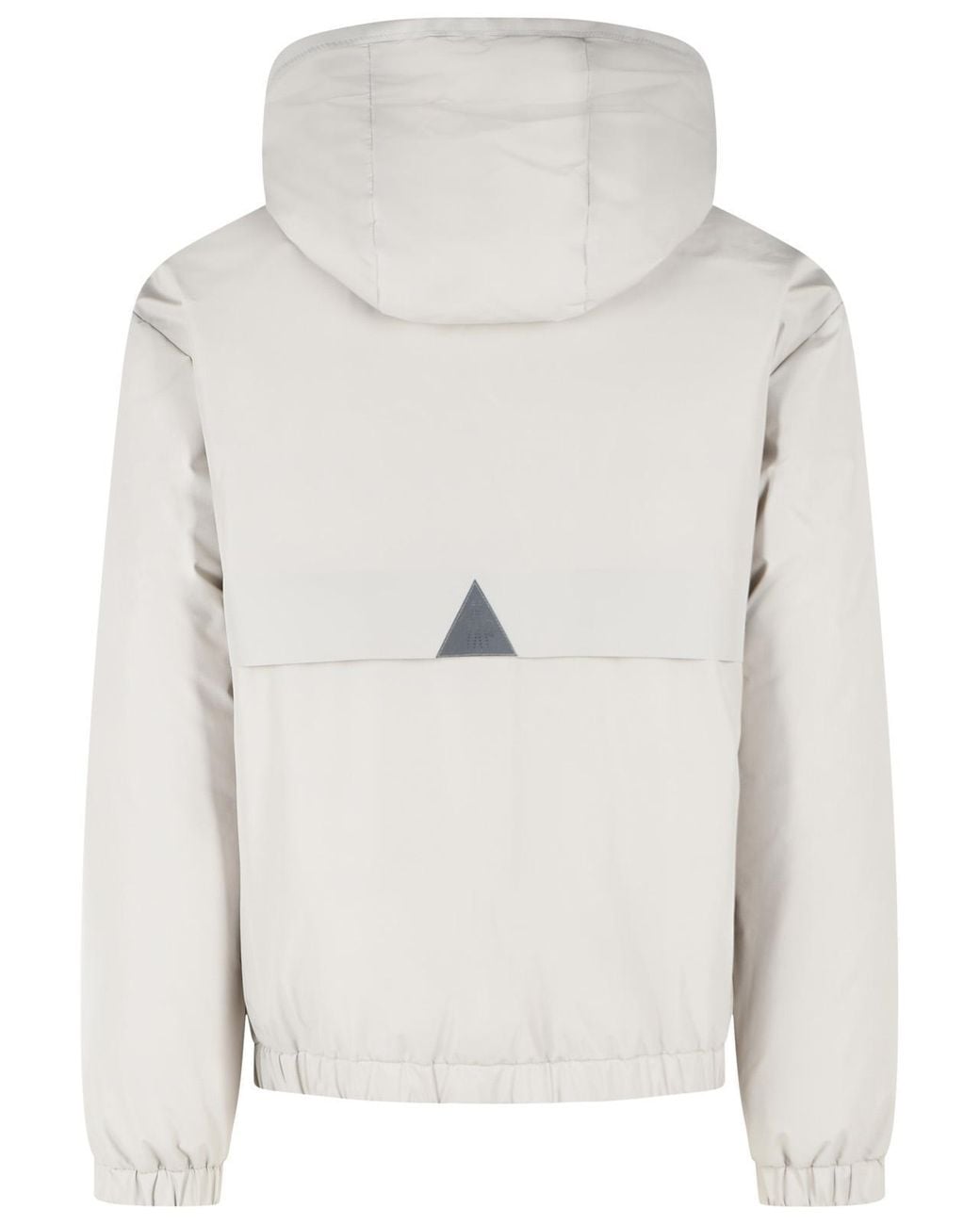 Moncler White Grenoble Berguns Reversible Down Jacket for men