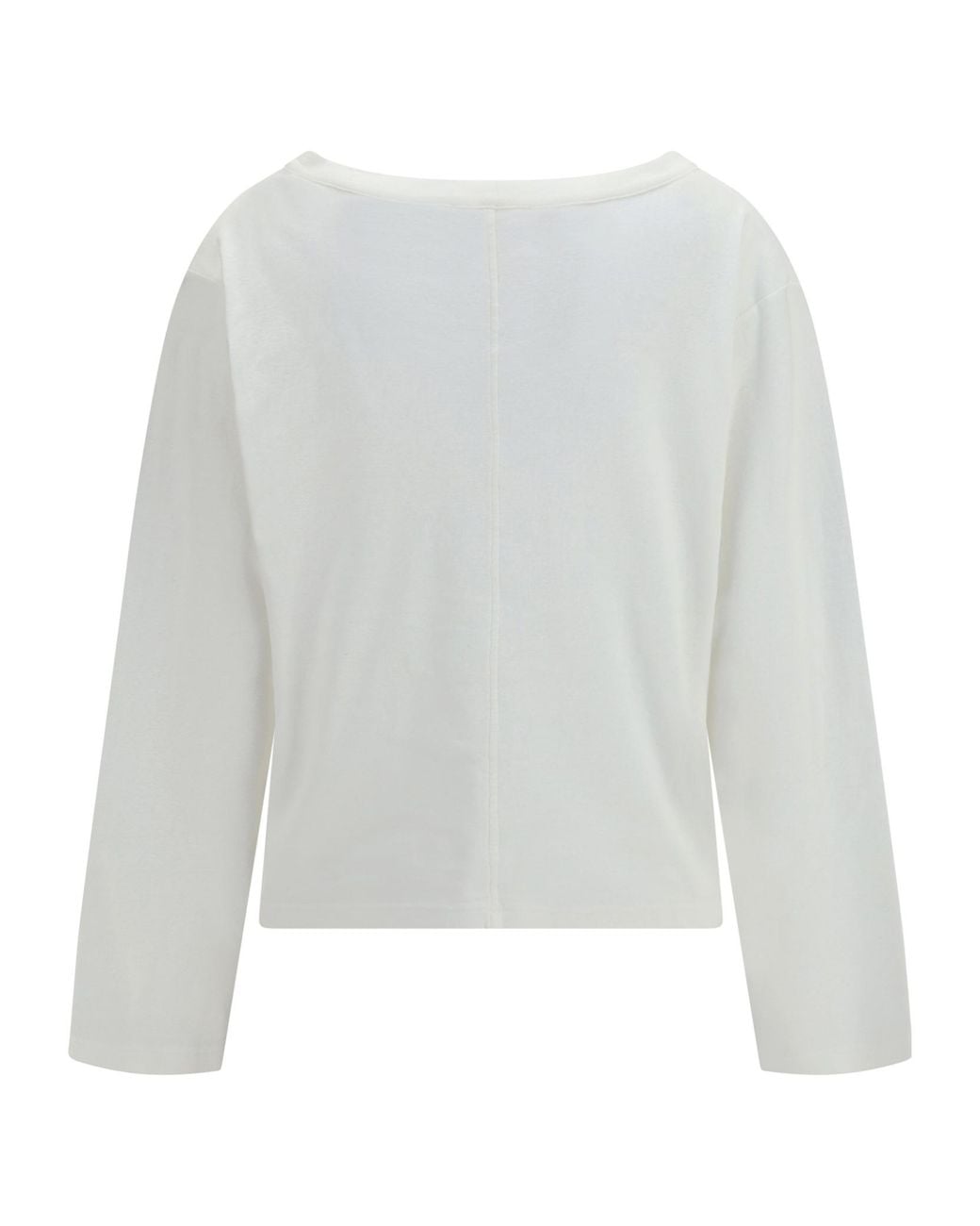 The Row Gray Seam-Detail Sweater