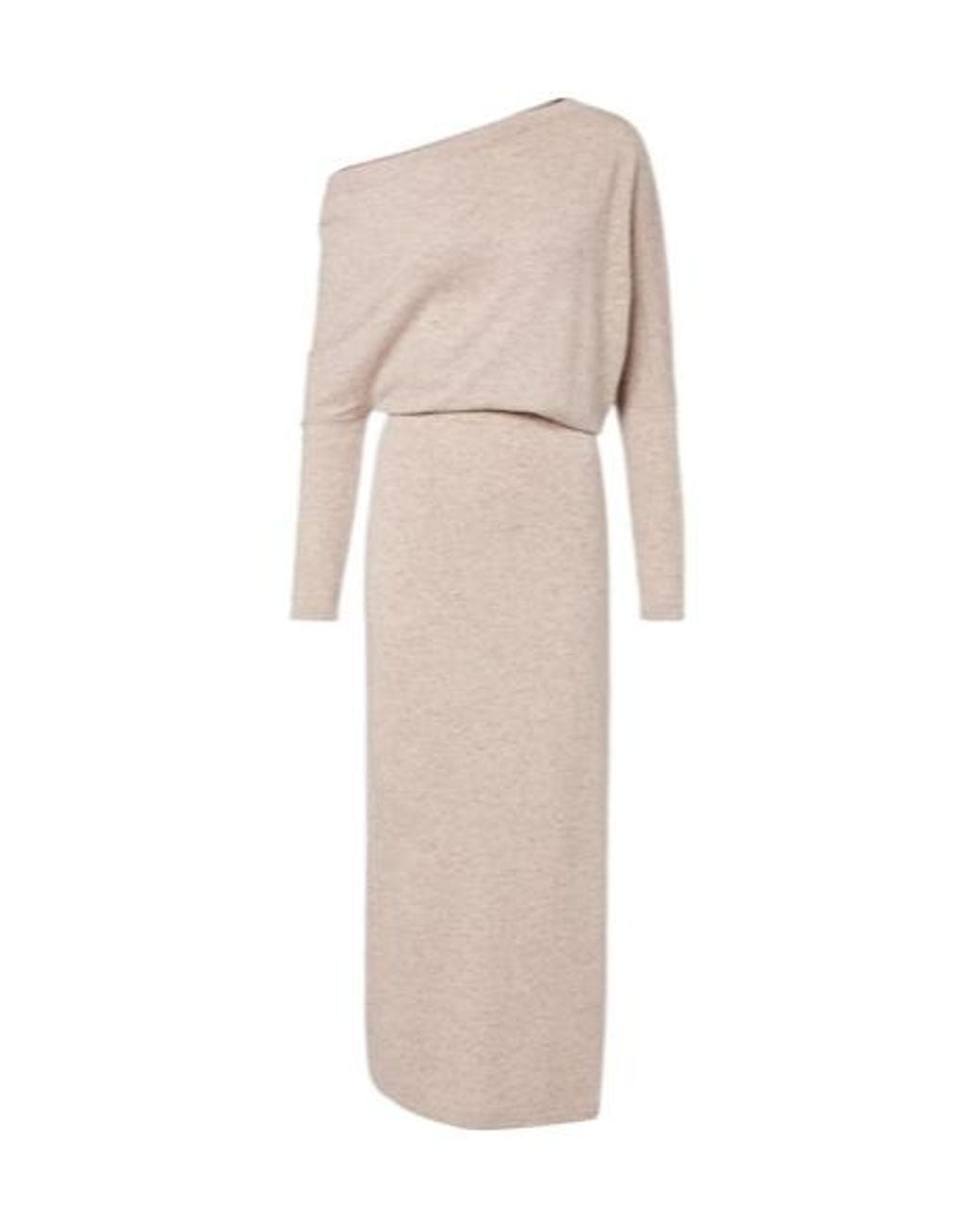 Altuzarra Natural Kasos Draped Cashmere Maxi Dress