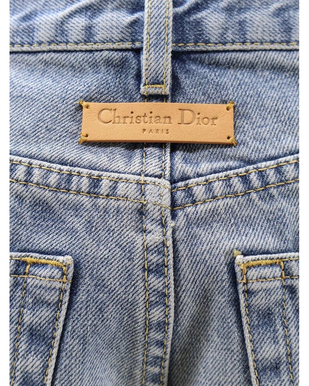 Dior Blue Regular-Fit Jeans